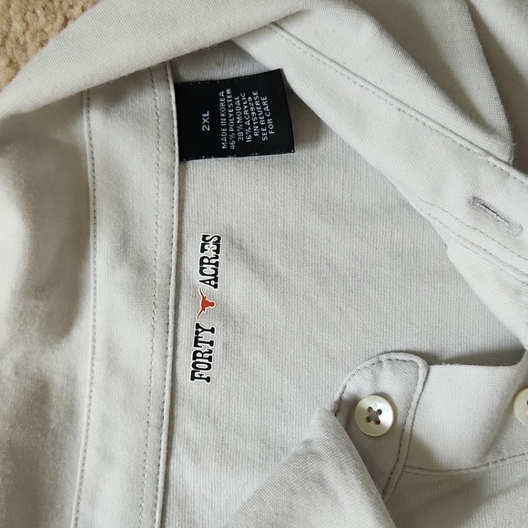 Mens Texas Longhorns 2xl collared shirt - Picture 3 of 4